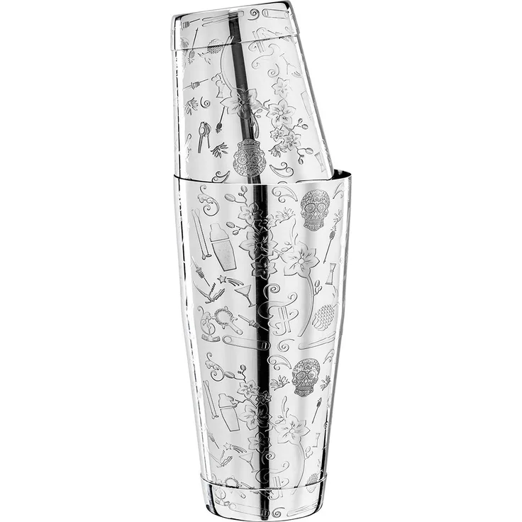 Collabo TIN o TIN Shaker Edelstahl 304-28oz-18oz - mit Gravur
