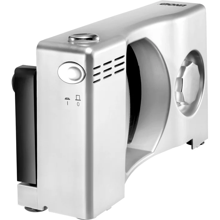 Unold 78856 Allesschneider Kompakt elektrisch, 100W, silber, schwarz – Bild 4