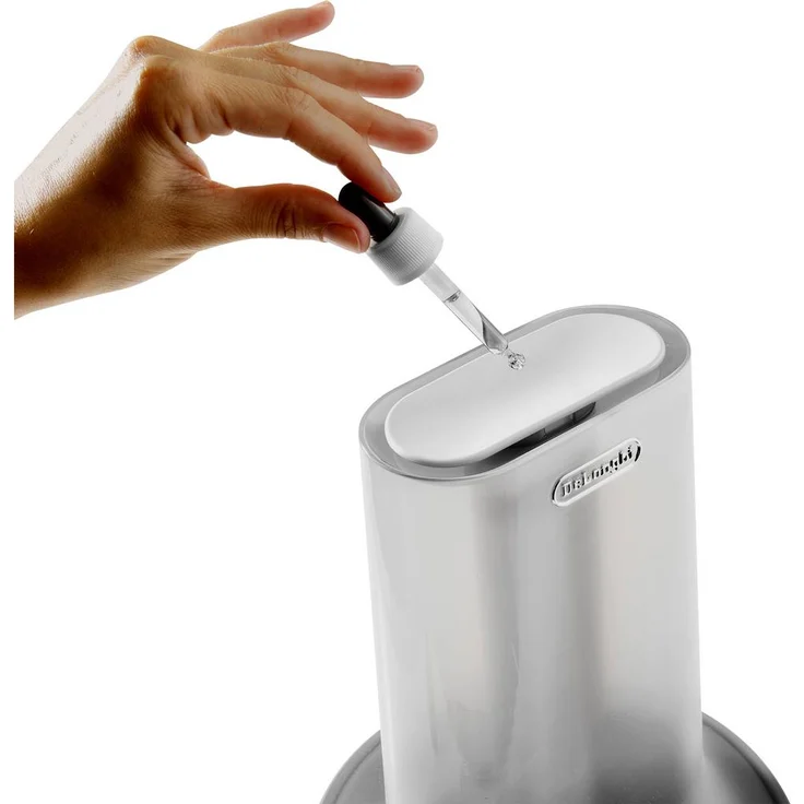 De'Longhi Luftbefeuchter UHX17, weiß-grau, Aromatherapie, 200 Watt, sieben Stunden Betrieb – Bild 4