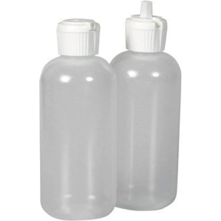 Relags Fläschchen mit Klappausgiesser Flasche, transparent, 120ml