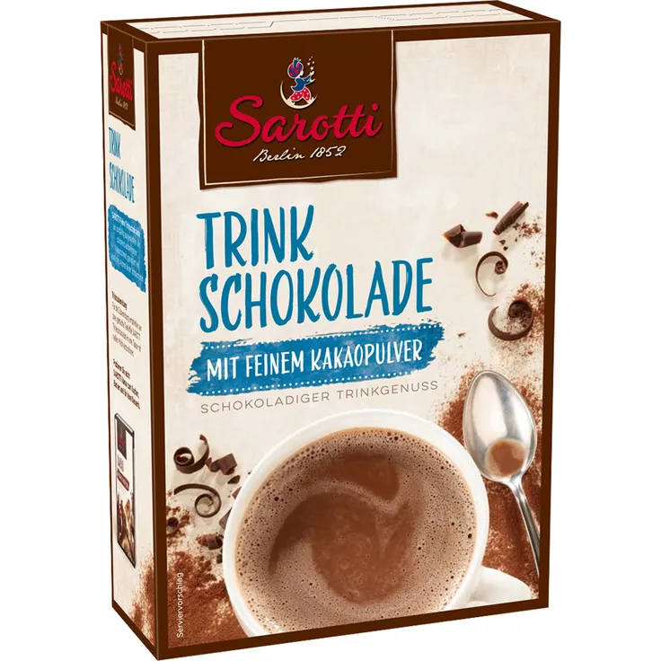 Sarotti feine Trinkschokolade ein schokoladiger Trinkgenuss 250g