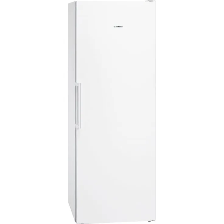 Siemens GS58NDWDP Gefrierschrank, freistehend, weiß, NoFrost, Schnellgefrieren, LED, Breite 70 cm, Energieklasse D