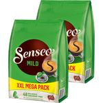 Senseo Kaffeepads Mild Roast, Feiner und Samtweicher Geschmack, Kaffee Pads für Kaffepadmaschinen, 96 Pads