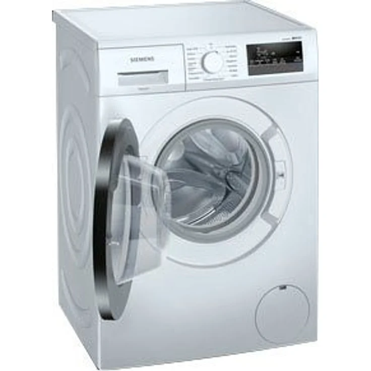 Siemens iQ300 WM14N122, Frontlader-Waschmaschine, D, Fassungsvermögen 7 kg, Standgerät, Breite 59,8 cm, Komfortverschluss, Nachlegefunktion – Bild 2