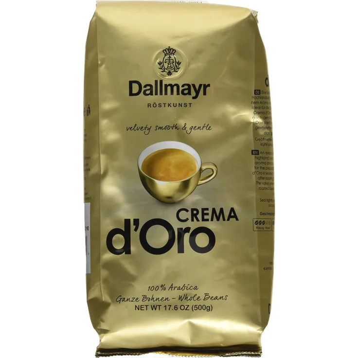 Dallmayr Kaffee Crema d'Oro 500g Kaffeebohnen (1 x 500 g)
