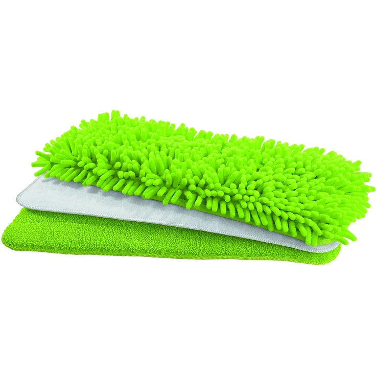TV Unser Original 09583 Mr. Maxx Spray-Mop Deluxe Ersatzset mit 3 antibakteriellen Tüchern, grün