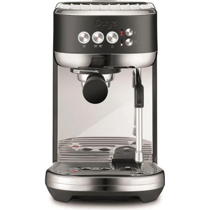 Sage SES500 the Bambino Plus Espressomaschine Siebträgermaschine, schwarzer Edelstahl – Bild 1