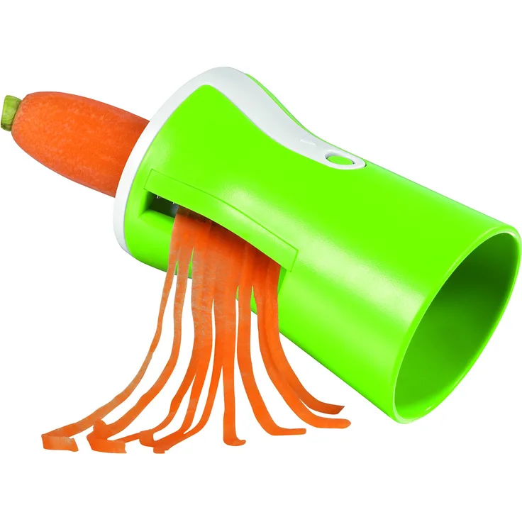 TV Unser Original GOURMETmaxx Julienne- & Spiralschneider Limegreen-weiß