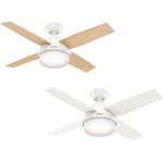 Hunter Deckenventilator Dante Weiß mit Fernbedienung