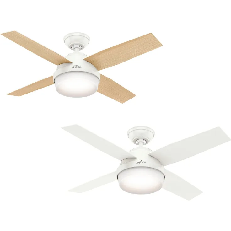 Hunter Deckenventilator Dante Weiß mit Fernbedienung