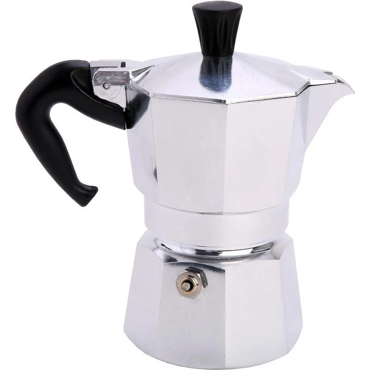 Bialetti Moka Express Espressokocher, Aluminium, metallic, 2 Tassen  – Bild 2