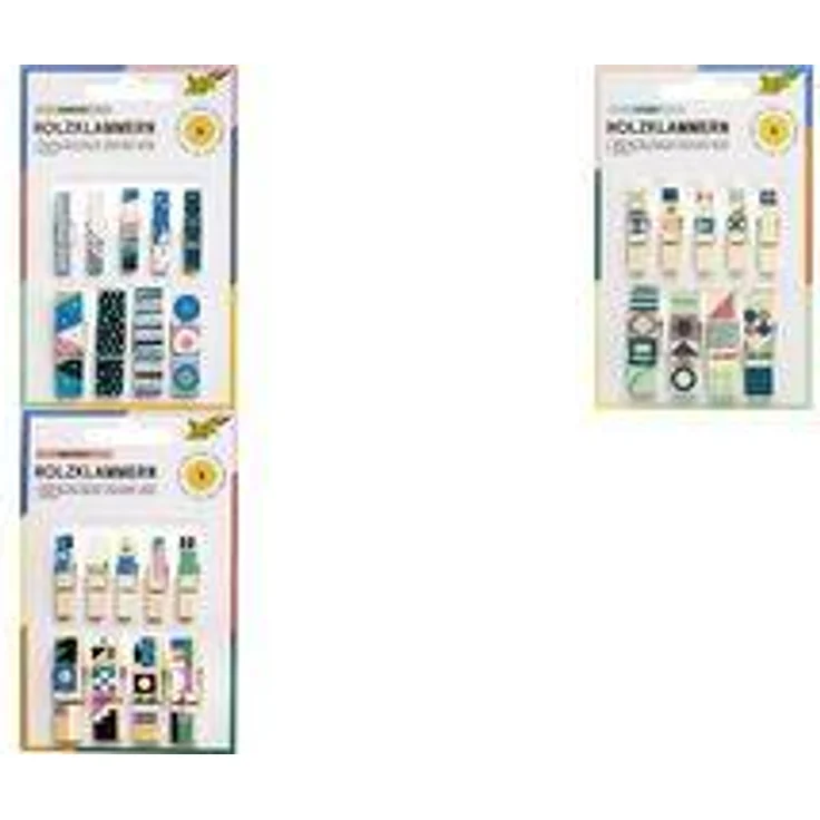 folia Holzklammern mit Druck All year I