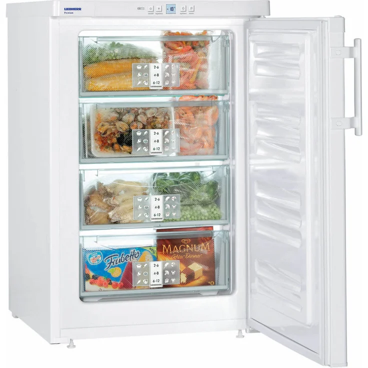 Liebherr GP 1376 992310451 Gefrierschrank, freistehend, weiß, Breite 55.3 cm, Energieklasse E – Bild 2