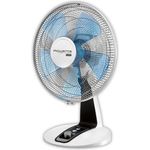 Rowenta VU2630 Tischventilator Turbo Silence Extreme, 40 Watt, 4 Geschwindigkeitsstufen, 30 cm Durchmesser, weiß