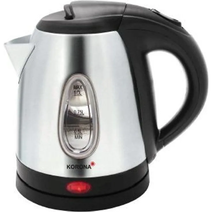 Korona 20303 Edelstahl Wasserkoch-Leistungsstarker Kocher mit Einer 360° Basisstation, klein1 Liter, 1 Liter, Sonstige