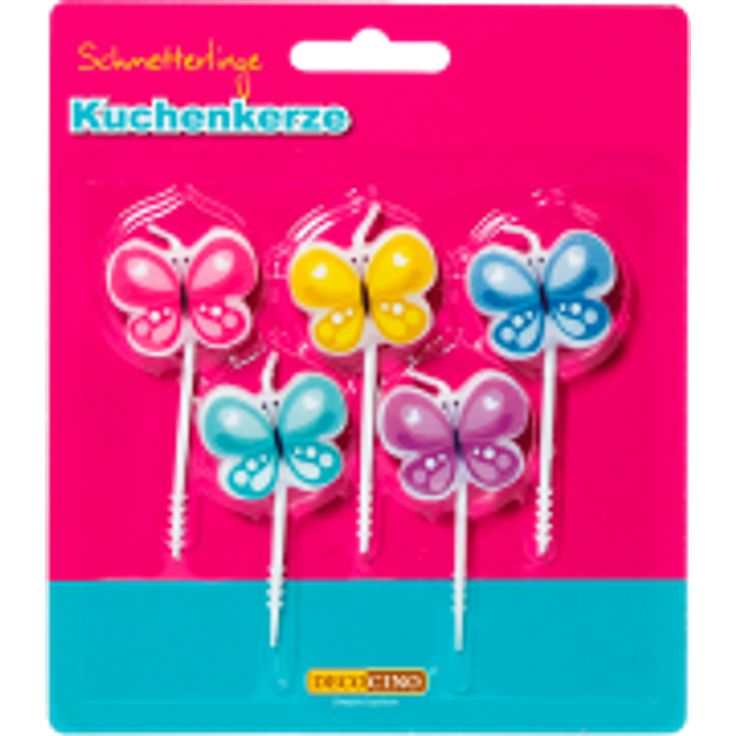 Kuchenkerzen Schmetterlinge