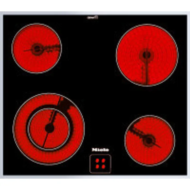 Miele KM 6012, Kochfeld, Einbaugerät, Autark nein, Betriebsart elektrisch, Anzahl Kochstellen 4