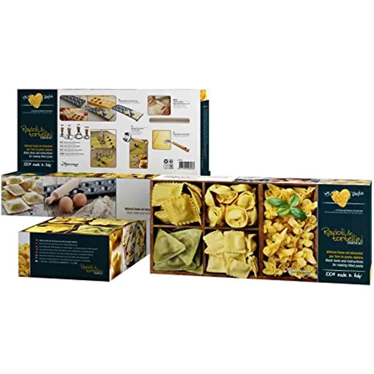 RAVIOLI & TORTELLINIG STARTER-SET 8-TEILIG -MADE IN ITALY
