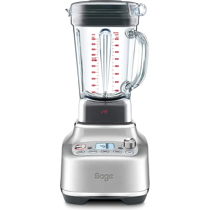 Sage SBL920 the Super Q Hochleistungsmixer,  2400W, 12 Geschwindigkeiten, 5 ONE-TOUCH Programme, gebürsteter Edelstahl – Bild 2