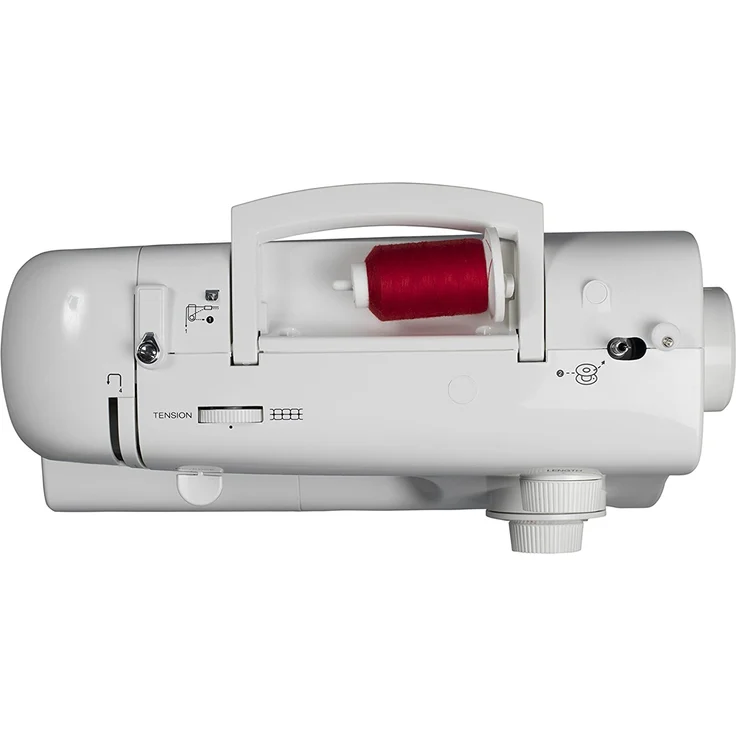 Singer Tradition 2273 Freiarm-Nähmaschine 23 Nähprogramme Nählicht Nadeleinfädler Rückwärtsnähen  Freiarm-Nähmaschine, weiß – Bild 2