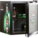 Husky Flaschenkühlschrank CoolCube HUS CC-240 Beck's Mini-Kühlschrank 50l , Gaskühlschrank, Kühlteill, Gefrierteil 0 l, freistehend
