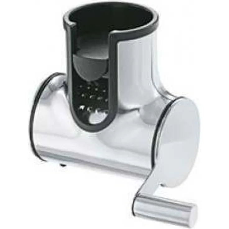 RÖSLE Käsemühle, Edelstahl 18-10, verschiedene Reibeeinsätze, Reiben von Käse und Schokolade, spülmaschinengeeignet