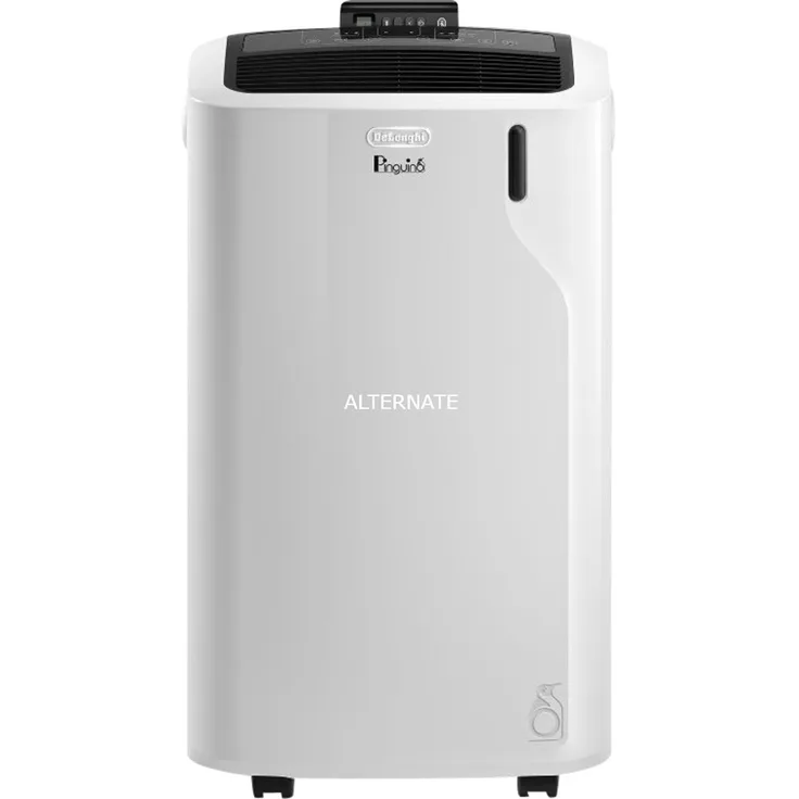 De'Longhi PAC EM93 Silent Pinguino Mobiles Klimagerät, weiß-schwarz