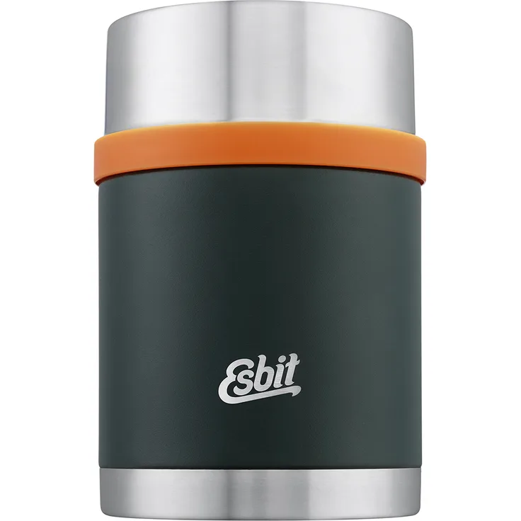 Esbit Thermobehälter Sculptor , Edelstahl | BPA-Frei , Schwarz, Silber, Grün , 0.75L & 1 L , für warme & kalte Speisen