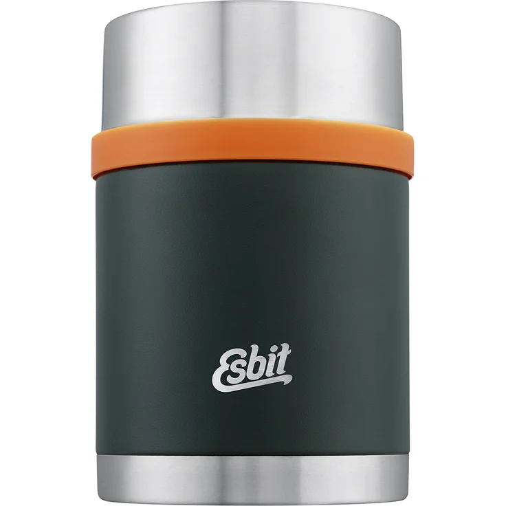 Esbit Thermobehälter Sculptor , Edelstahl | BPA-Frei , Schwarz, Silber, Grün , 0.75L & 1 L , für warme & kalte Speisen – Bild 1