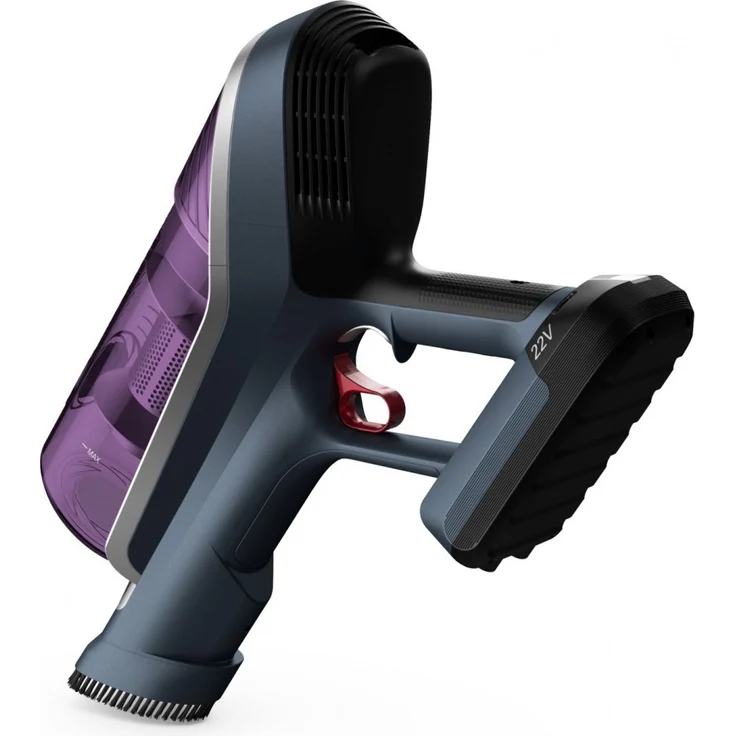 Rowenta RH9639WO X-Force Flex 8.60 Allergy Handstaubsauger, 35 min Akkubetrieb, Zyklon-Technologie, Akkuwechsel-Option, abklappbarer Griff, lila – Bild 8
