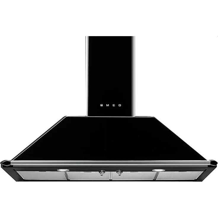 Smeg KT110BLE Dunstabzugshaube, A, Abluft und Umluft, Wandmontage, Breite 110 cm, 4 Gebläsestufen – Bild 1