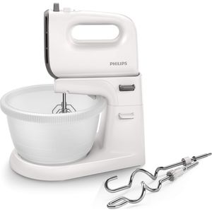 Bild für Philips HR3746-00 Handmixer (450 Watt, inkl. Ständer mit Rührschüssel, 5 Geschwindigkeiten plus Turbo)