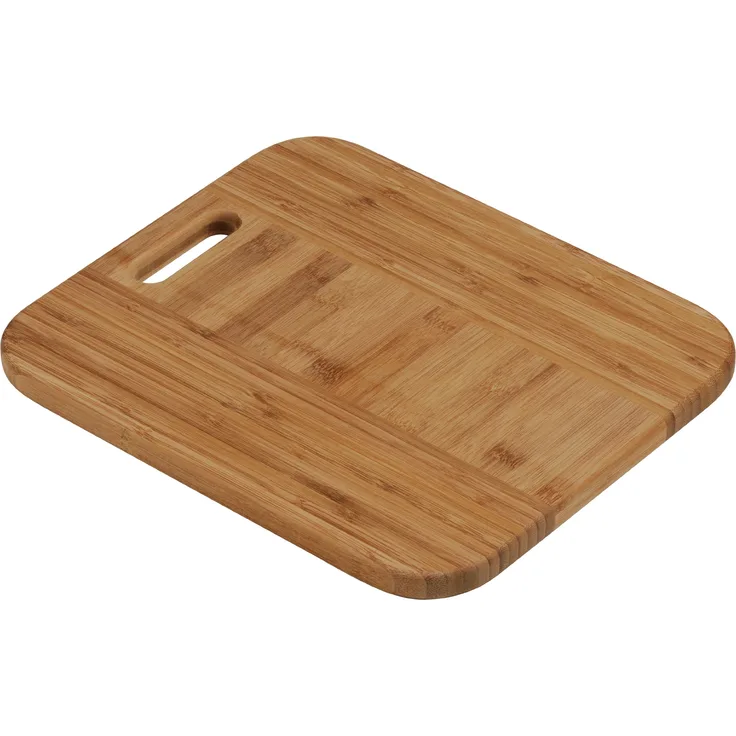 Premier Housewares Bambus-Schneidbrett mit Griff 34 x 29 cm