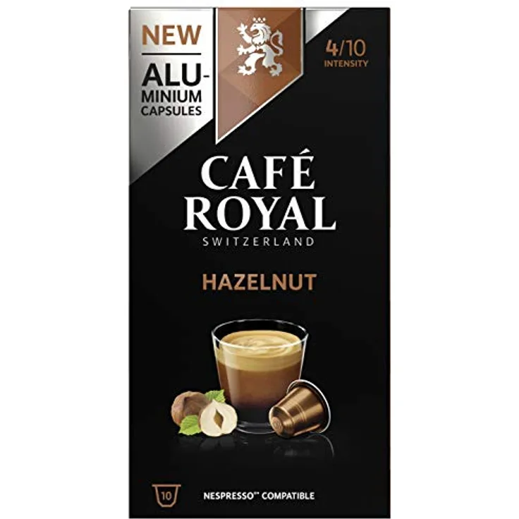 Café Royal Haselnuss, 10 Nespresso komp. Kapseln