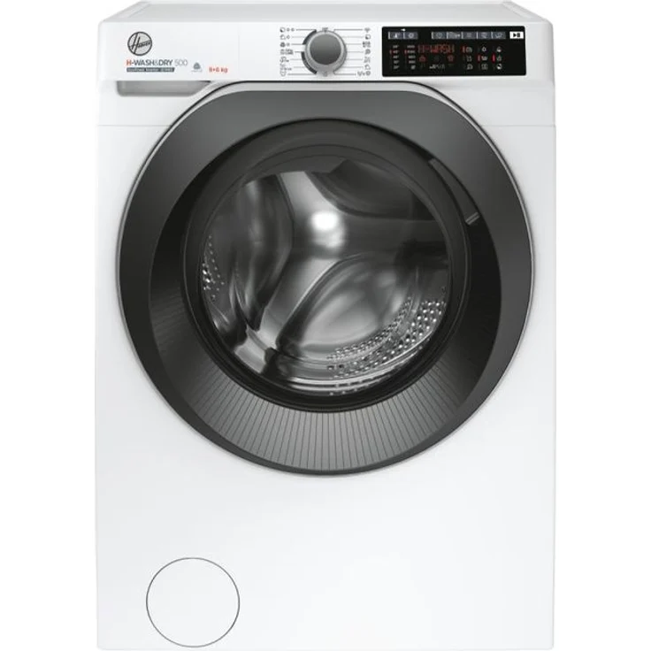 Hoover HDQ 496AMBS-1-S, Waschtrockner, Energieeffizienzklasse D, Standgerät, Breite 60 cm, Geräuschemissionsklasse C, Dampffunktion - Preisvergleich – Bild 1
