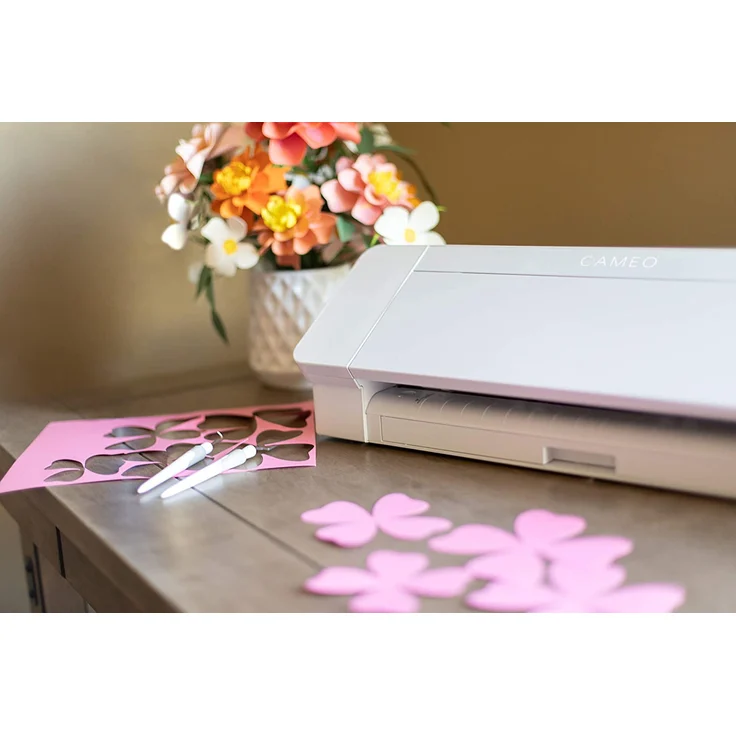 Silhouette America SILH-CAMEO-4-WHT-5T Silhouette Cameo 4 Schneideplotter, Weiß, 30,5 cm Schneidebreite – Bild 2