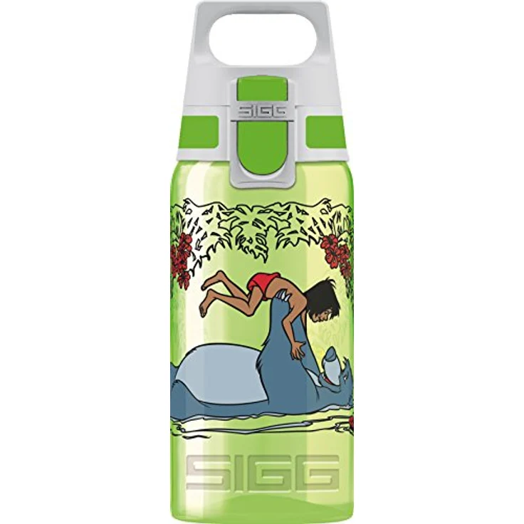 SIGG VIVA ONE Kinder Trinkflasche (0.5 L), schadstofffreie Kinderflasche mit auslaufsicherem Deckel, einhändig bedienbare Wasserflasche für Kinder – Bild 1