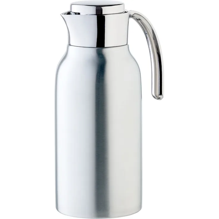 Helios Meeting Edelstahl-Isolierkanne mit Drehverschluss 1,5 l spülmaschinenfest