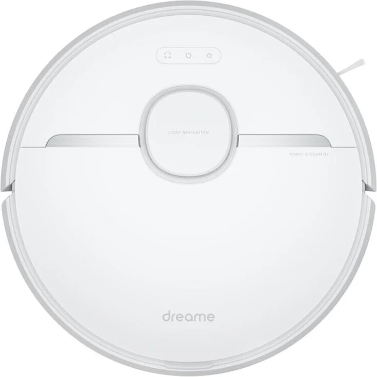Dreame D9 Saugroboter mit Wischfunktion, 150 min Akkubetrieb, 3.000 Pa Saugleistung, App- und Sprachsteuerung, weiß – Bild 3