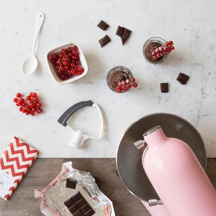 KitchenAid 5KFE5T Flexi-Rührer KitchenAid-Zubehör, Metall mit flexibler Rührkante, für Artisan 4,8 L, Classic 4,3 L, weiß – Bild 4