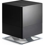 Stadler Form Luftbefeuchter Oskar, energiesparender Raumbefeuchter für Räume bis 50 m², Verdunster mit Abschalt-Automatik, dimmbare LEDs, sehr leise, schwarz