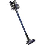 H.Koenig Kabelloser Handstaubsauger ohne Beutel UP700 - EasyClean - 2 Geschwindigkeiten-Leistungsstark-Kompakt-Leise - 120W - multifunktional für Haus, Auto und Büro, Kunststoff, graublau