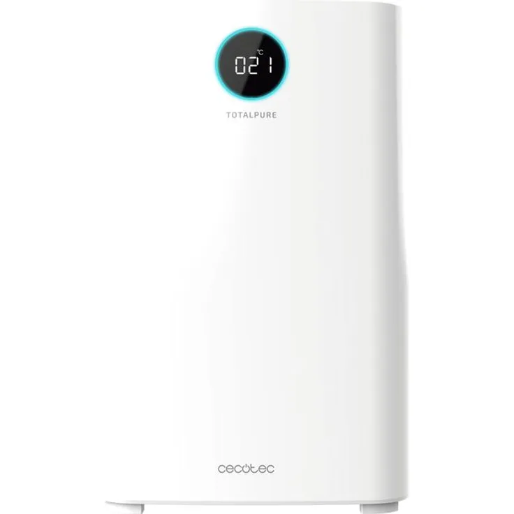 Cecotec TotalPure 2500 Connected Luftreiniger, WLAN-Steuerung, bis 65 m³ Fläche, Luftumwälzung 200 m³ pro h, weiß (05620)