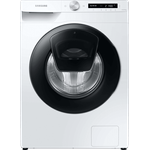 Samsung WW90T554AAW-S2, Frontlader-Waschmaschine, A, Fassungsvermögen 9 kg, Standgerät, Breite 60 cm, Schaumaktiv-Funktion, Nachlegefunktion