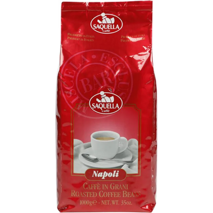 SAQUELLA Napoli Bar Espressobohnen 1kg