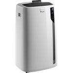 De'Longhi Pac EL92 Silent Mobiles Klimagerät, Kunststoff, Weiß und Schwarz