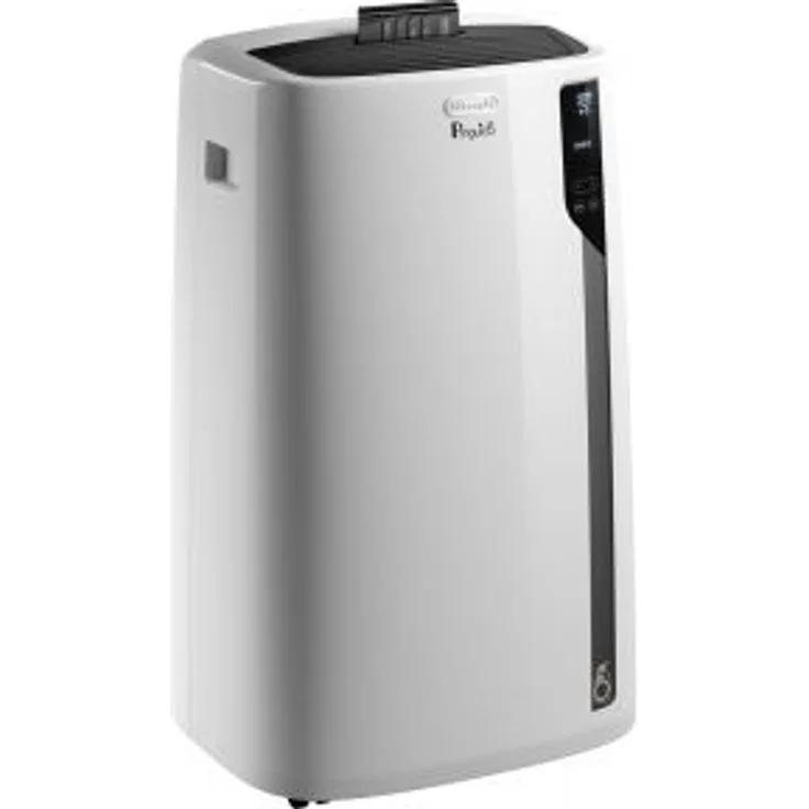 De'Longhi Pac EL92 Silent Mobiles Klimagerät, Kunststoff, Weiß und Schwarz