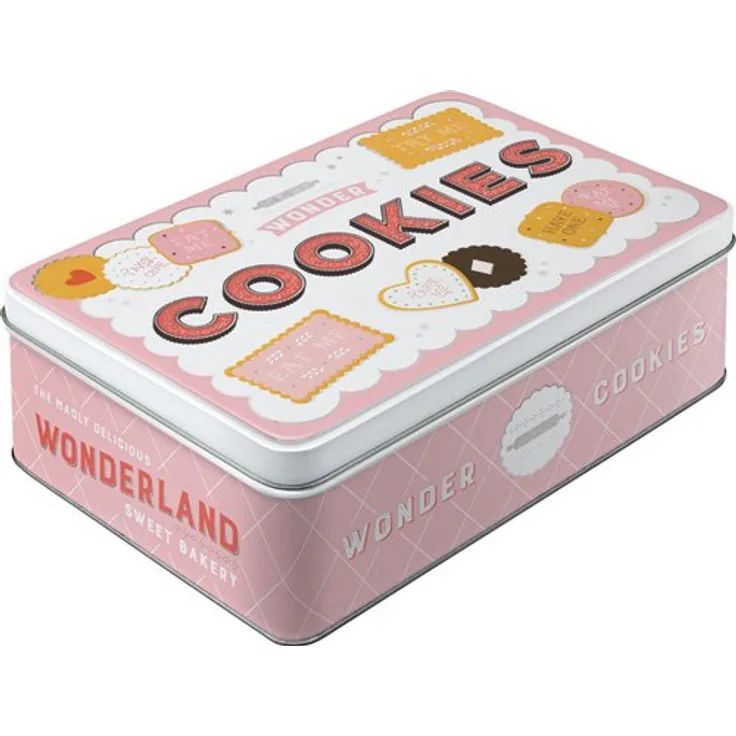 Nostalgic-Art Vorratsdose, Wonder Cookies, 22 x 16 x 7 cm