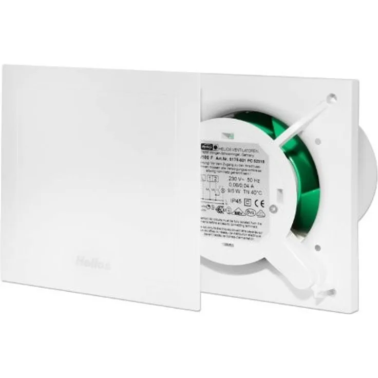 Helios 9065046 ELS-VN, Ventilatoreinsatz mit Fassade und Nachlauffunktion V = 100