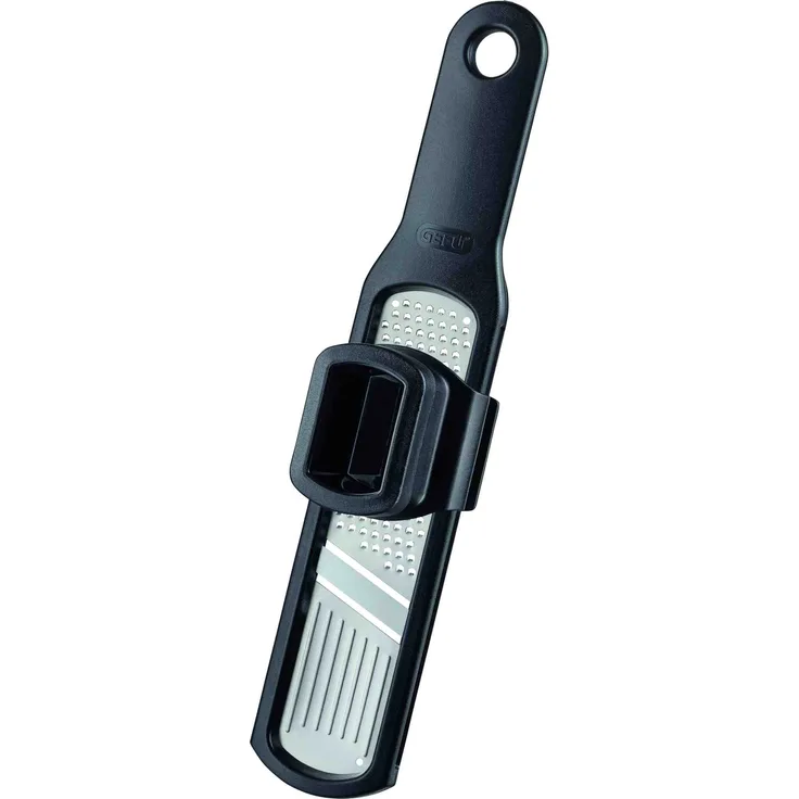 GEFU 50472 Knoblauchreibe--Hobel RAFINO - Knoblauch oder Ingwer perfekt gerieben oder gehobelt